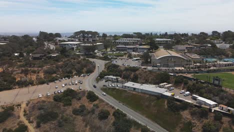point loma nazarene university aerial view - june 2021