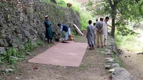 Klassenzimmer-In-Einem-Abgelegenen-Dorf-In-Afghanistan