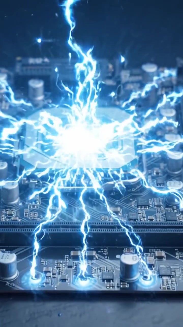 Exploring the Evolution of Computer Technology: From Basic Motherboard Components to Electrifying Energy Effects in Cutting-Edge Circuit Design