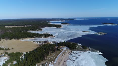 Drone-footage-of-beautiful-Finnish-nature-during-the-winter