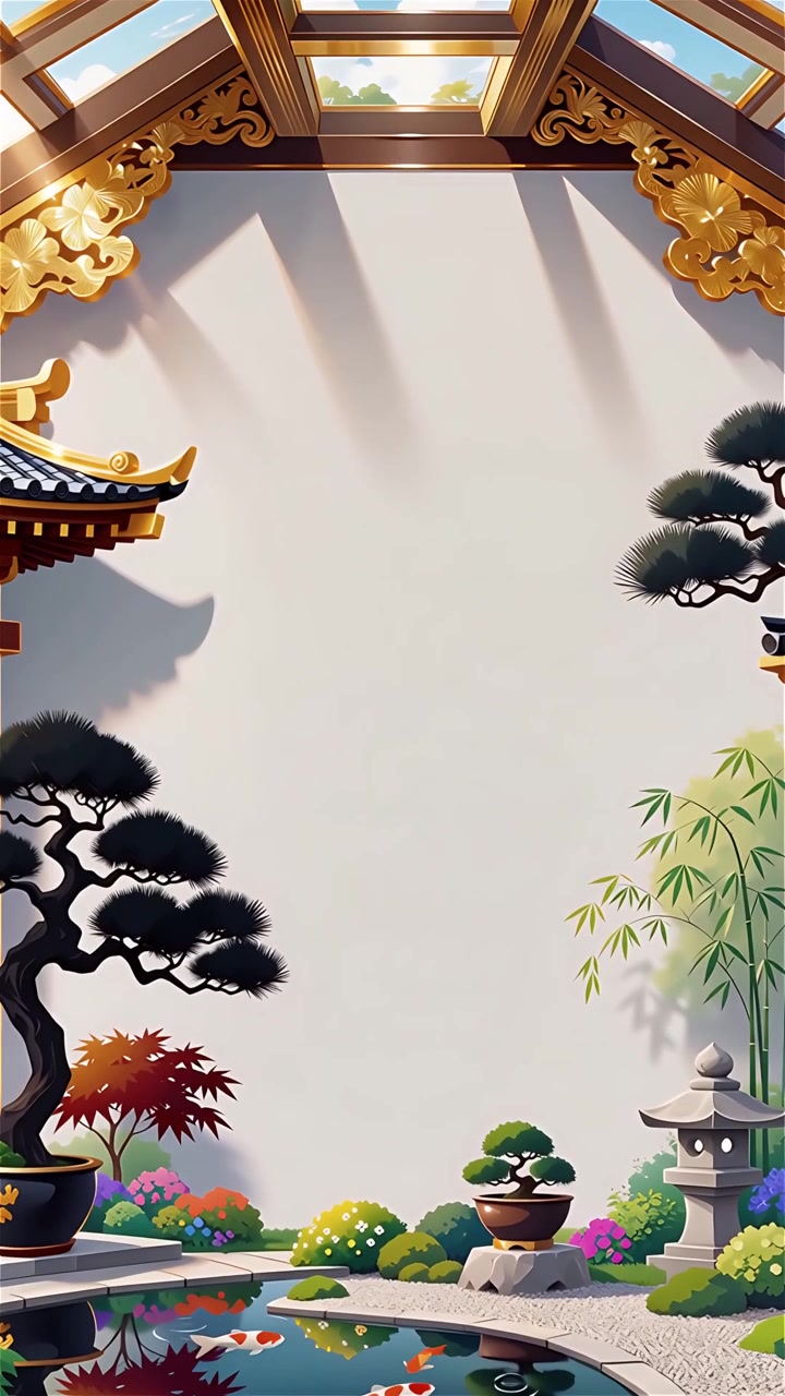 Sfondo Animato Cultura Giapponese 4K