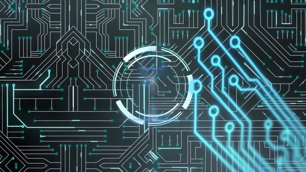 컴퓨터 프로세서를 통해 로딩 기호의 애니메이션