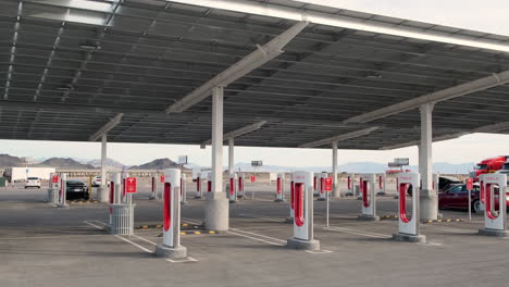 tesla supercharger in baker california
