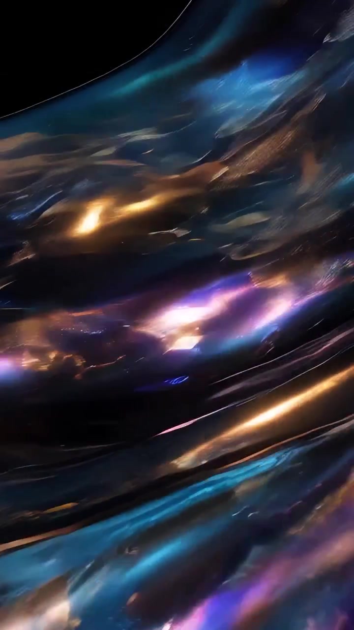 Abstraktní metalické vlnové pozadí 4K