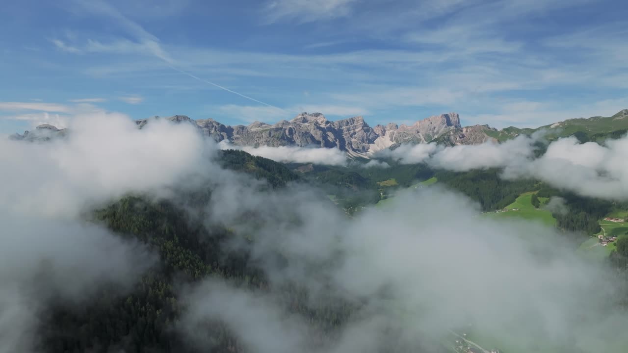 sass de putia revelada: uma fascinante viagem aérea pelas dolomitas