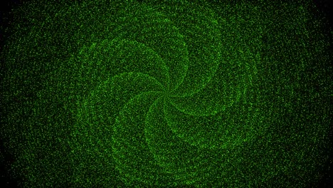 green color dot shape pattern animation motion graphics