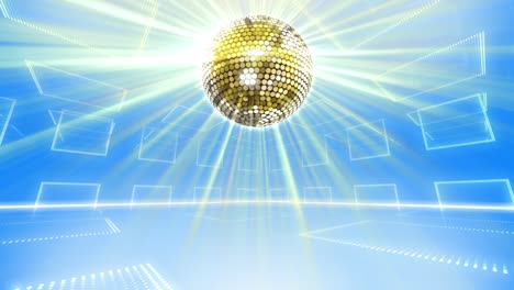 mirror ball disco lights club dance party glitter background