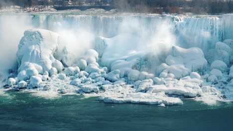 winter at niagara falls 4k video 06