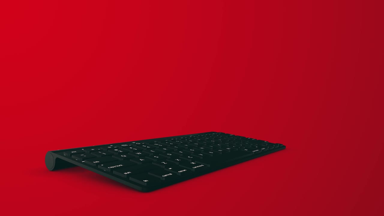 el fondo del teclado 4k