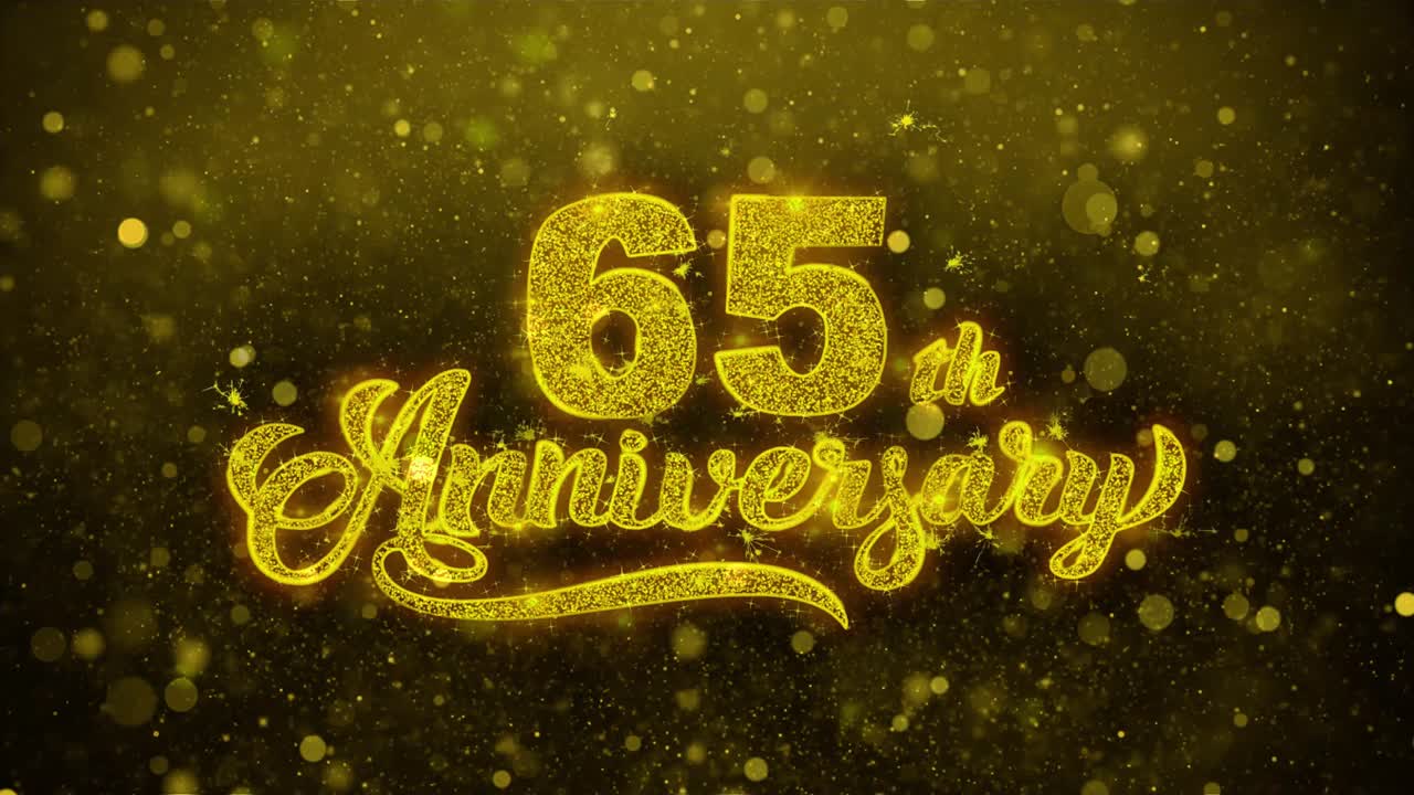 65th Anniversary Graphic Design