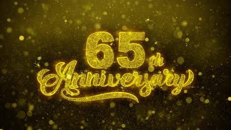 65th anniversary graphic design