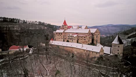 bouzov castle in czech republic