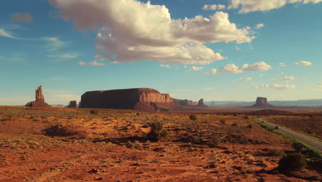 unique perspective on monument valley