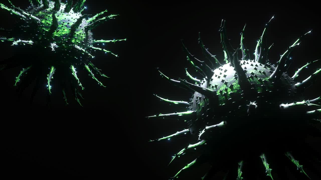 어두운 바이러스 애니메이션