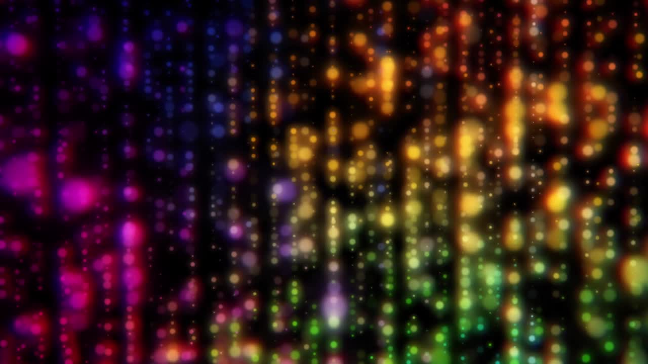 Circles colorful background animation