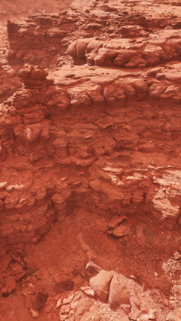 stunning red rock formations in a canyon