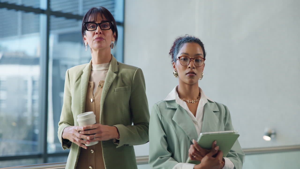 Two Businesswomen in Office