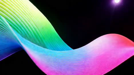 abstract colorful wave