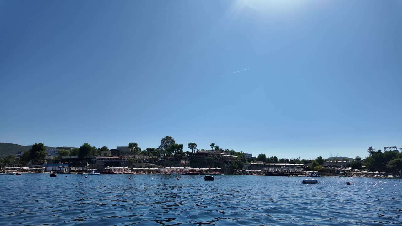 Ksamil beach holiday Albania Albanian riviera beautiful summer weather