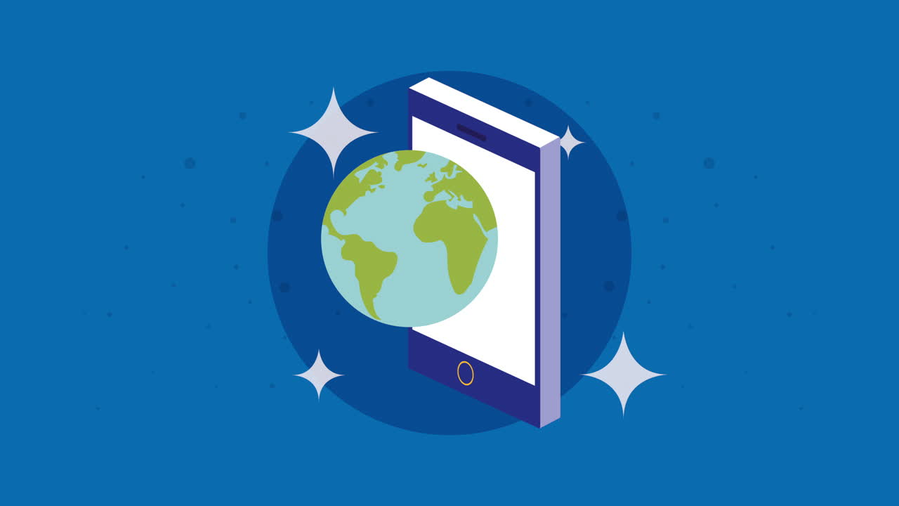 Smartphone con vista globale