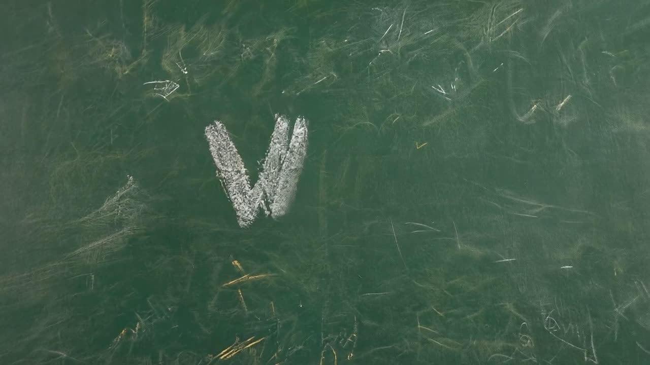 Welcome sign on a chalkboard
