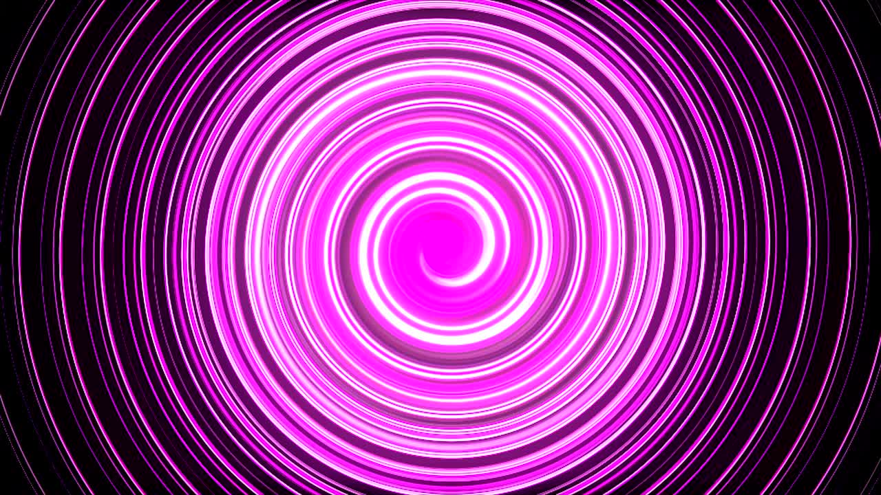 추상적인 나선형 회전 및 회전 라인, 컴퓨터 생성 배경, 3d 렌더링 배경