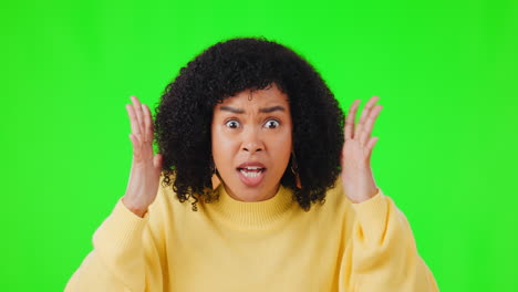 omg, chica y retrato con wtf