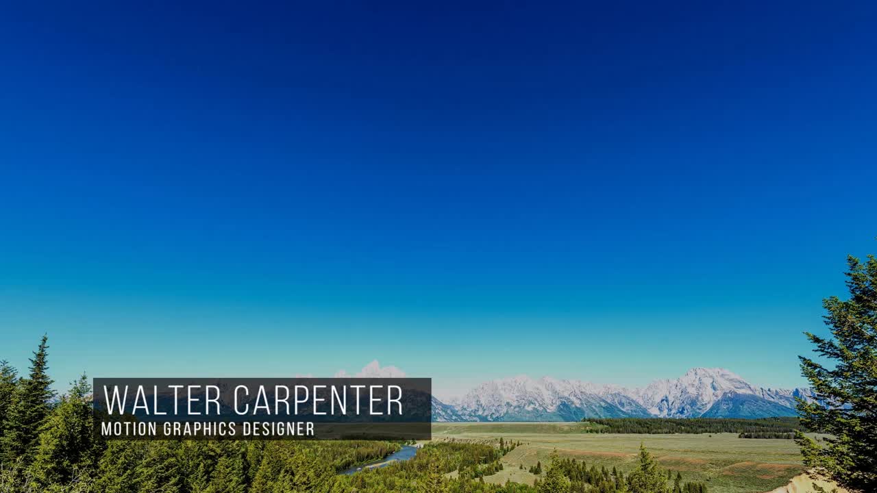Grand Teton National Park Views with Professionals' Names