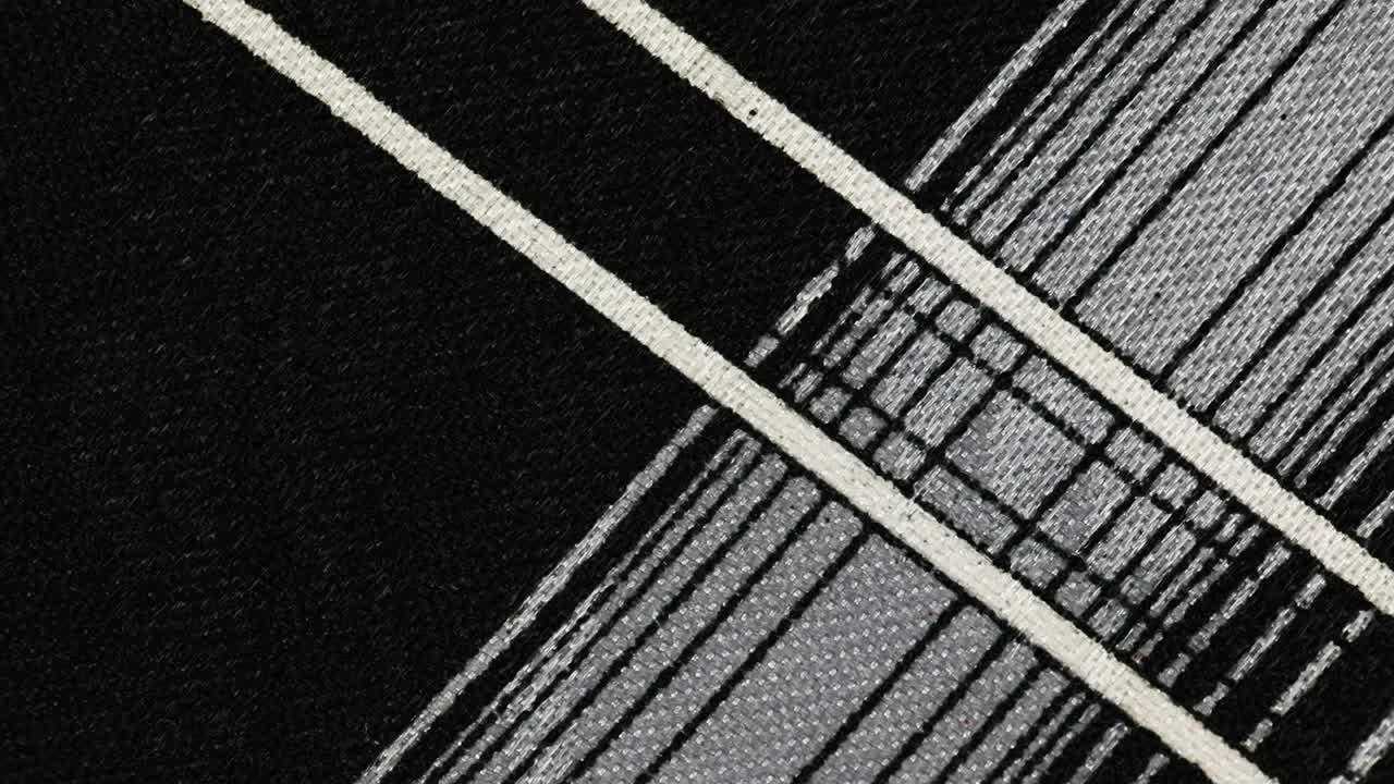 combinando color con diseño a cuadros de una textura de tela