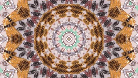 Hermoso-Y-Colorido-Patrón-Trippy-Animación-Paz-Y-Amor-Visual-Mandala-3d-O-Caleidoscopio-Túnel-Espiritual-Con-Luz-De-Geometría-Sagrada