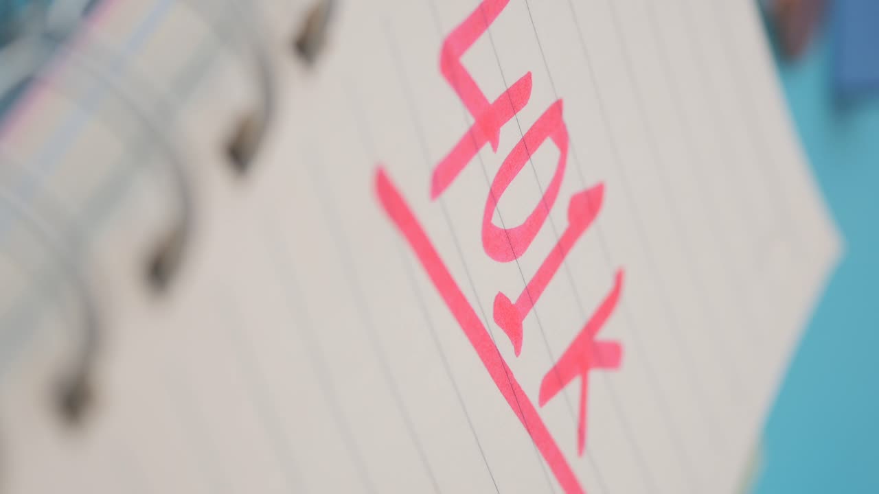 Koncept om 401K pensionsopsparing skrevet i notesbog