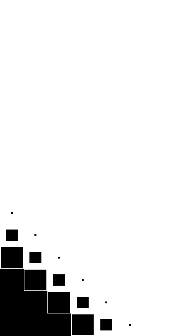 Abstract Geometric Animation of Expanding and Contracting Squares