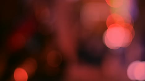 vertical footage. abstract motion background red bokeh