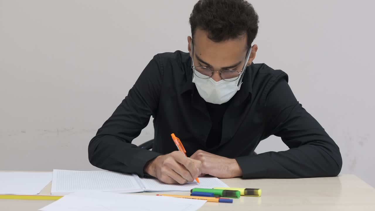 Student Mask Working Class