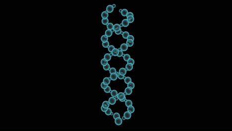 seamless digitally generated molecule dna structure