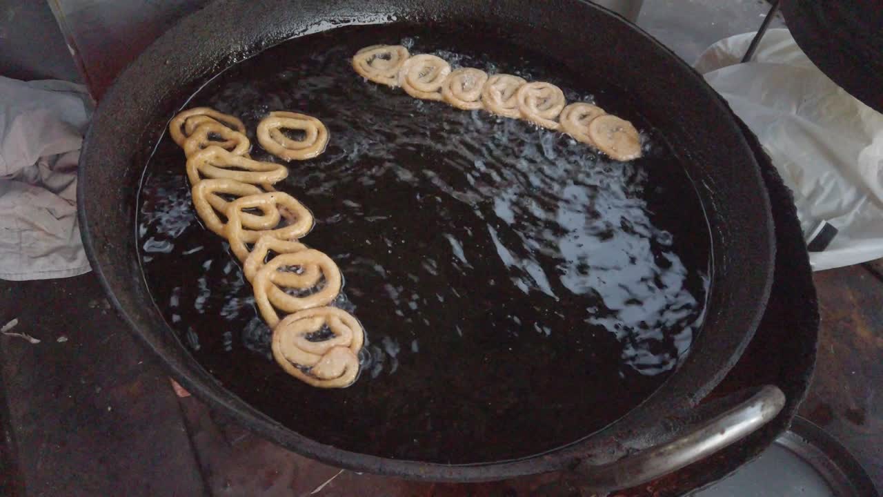 comida vegetariana popular en las calles del subcontinente indio