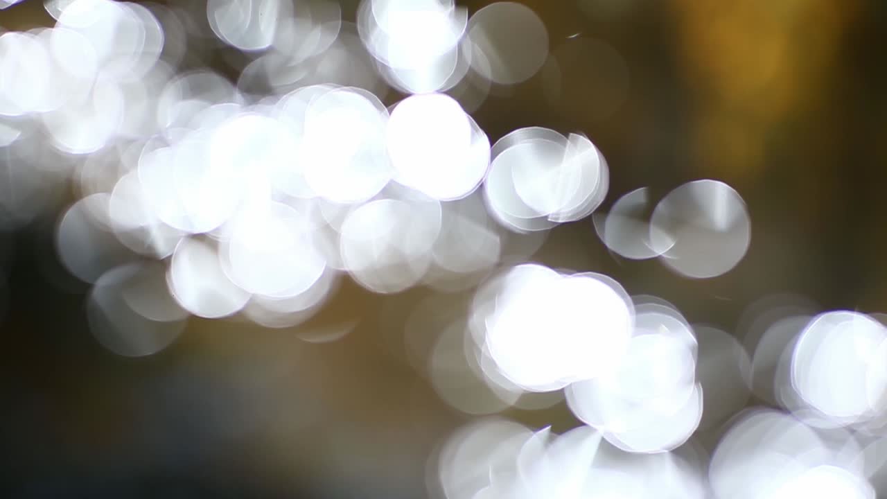 borrón abstracto con luces bokeh parpadeantes en el fondo