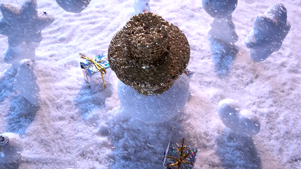 스노우맨: 새해 또는 크리스마스 휴가 국제