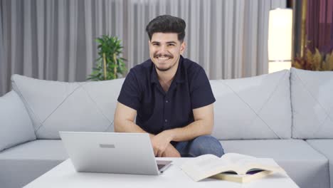 Portrait-of-man-approving-and-accepting.-Listening-to-news-and-announcements.