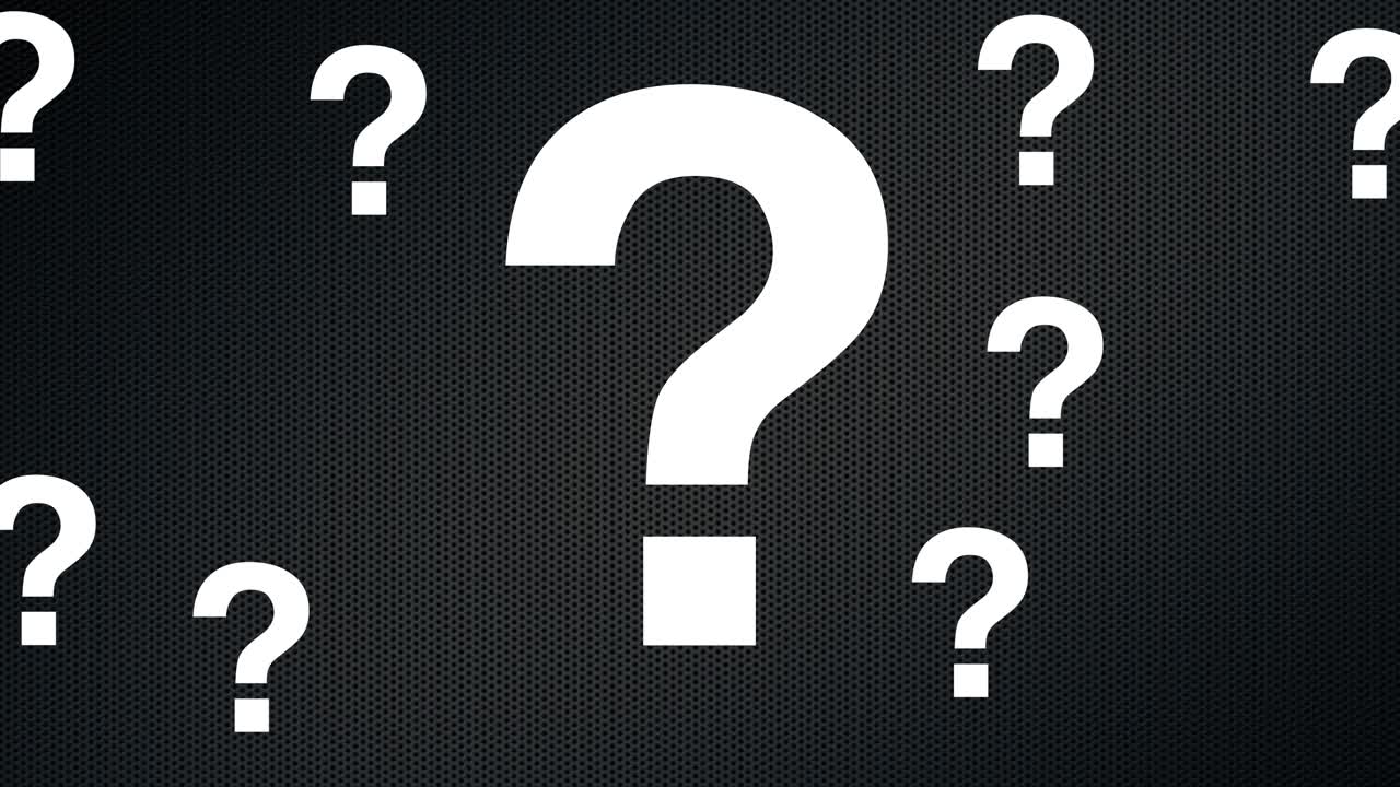 Question Mark Questioning Animated Animation Background 