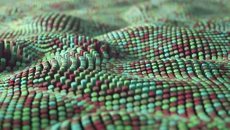 el fondo de la red neural abstracta de 4k.