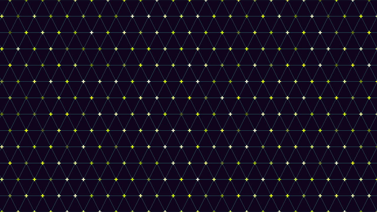 Abstract black and white grid pattern featuring evenly spaced small squares, with green dots positioned at the center of each square, creating a visually striking and geometric composition