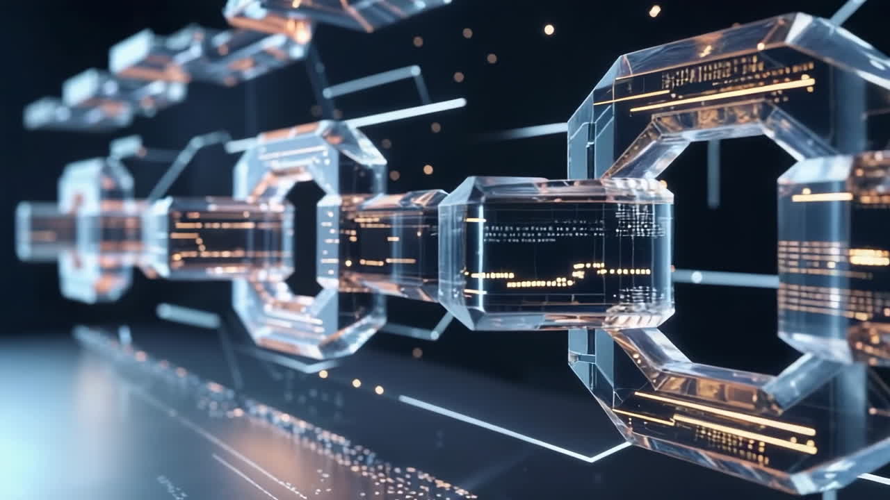 Abstract Digital Blockchain Network