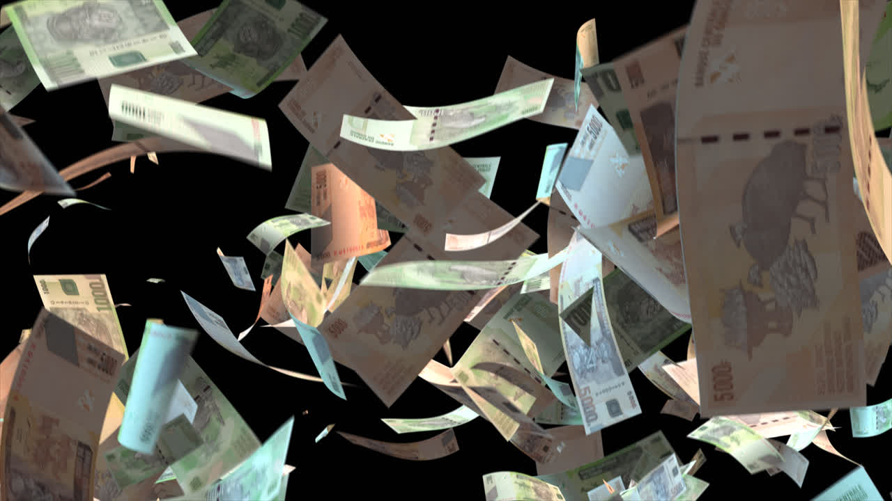 떨어지는 잠비아 차 (zambian kwacha)