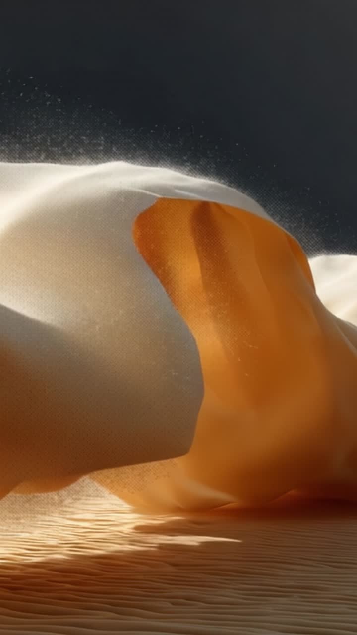 Fluid Motion and Textured Patterns: An Ethereal Exploration of Form, Light, and Shadow Captured in an Abstract Dynamic Display of Soft Textures