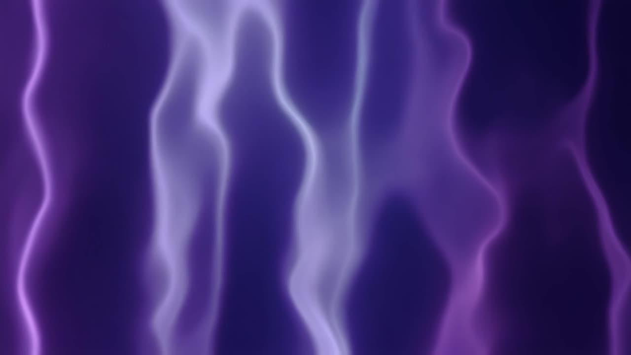 Sfondo astratto con energia plasmatica viola e blu fluente