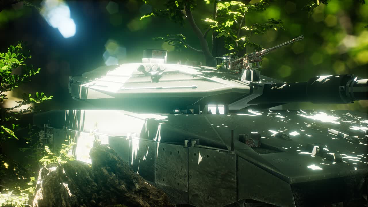 숲 속 의  ⁇ 은 녹색  ⁇ 크