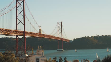 puente tajo de lisboa, vista aérea