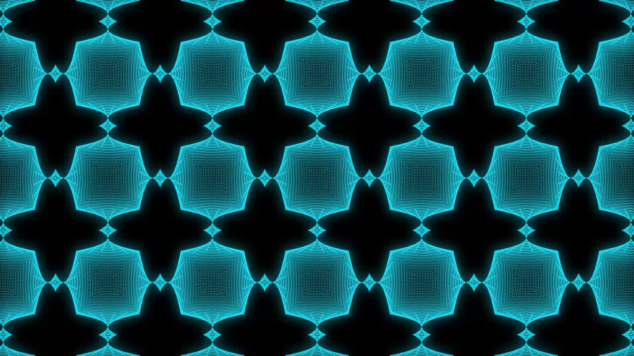 patrón de luz azul diseño gótico animación gráficos de movimiento