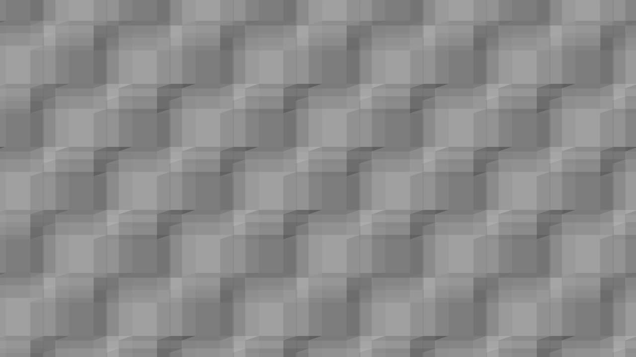 patrón cúbico repetitivo que cambia de forma